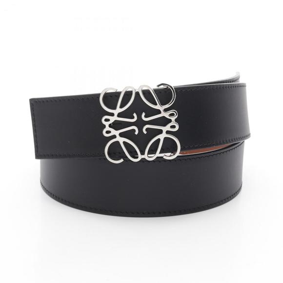 LOEWE Black Leather Belt